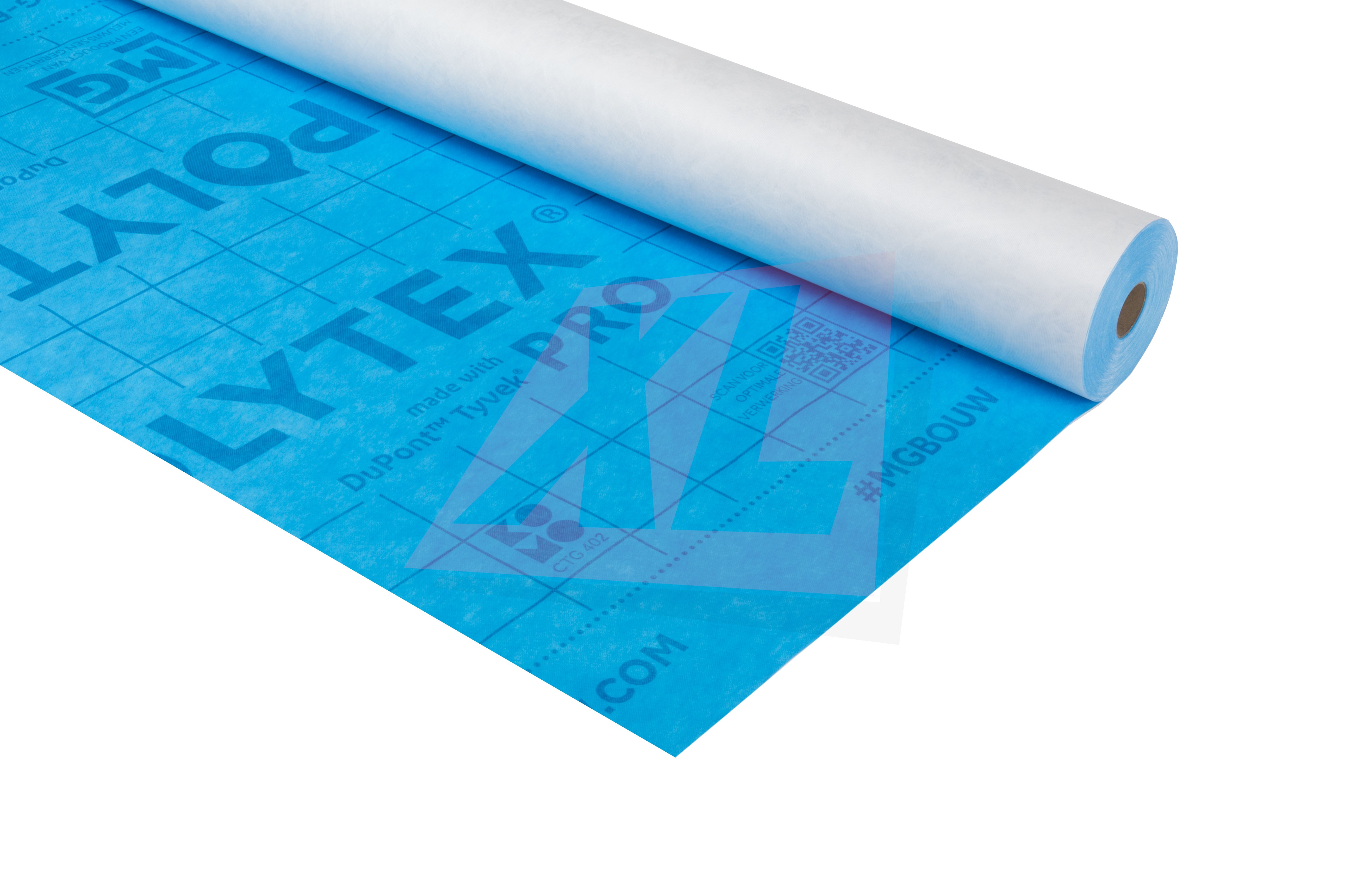 POLYTEX PRO PLUS 1,50 X 50M ZWART