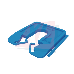 MILLI-MAX UITVULPLAATJES 4MM - BLAUW