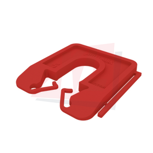 MILLI-MAX UITVULPLAATJES 5MM - ROOD